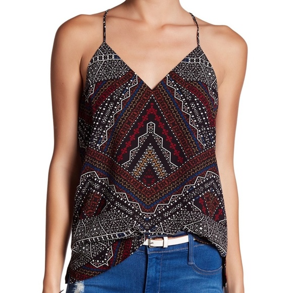 cooper & ella Tops - *SOLD* Cooper & Ella Ulla Print Cami Sz S